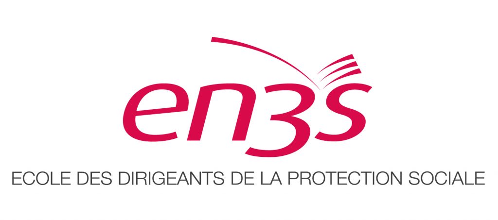 Logo de l'Ecole nationale supérieur de la sécurité sociale.